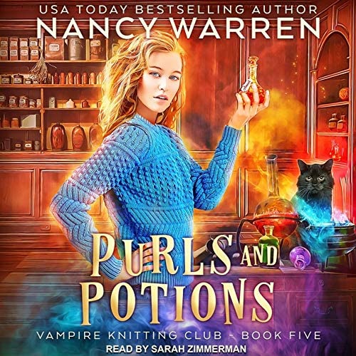 Purls and Potions (The Vampire Knitting Club Series)