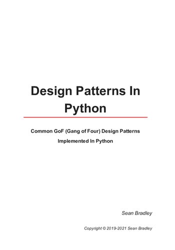 Design Patterns in Python