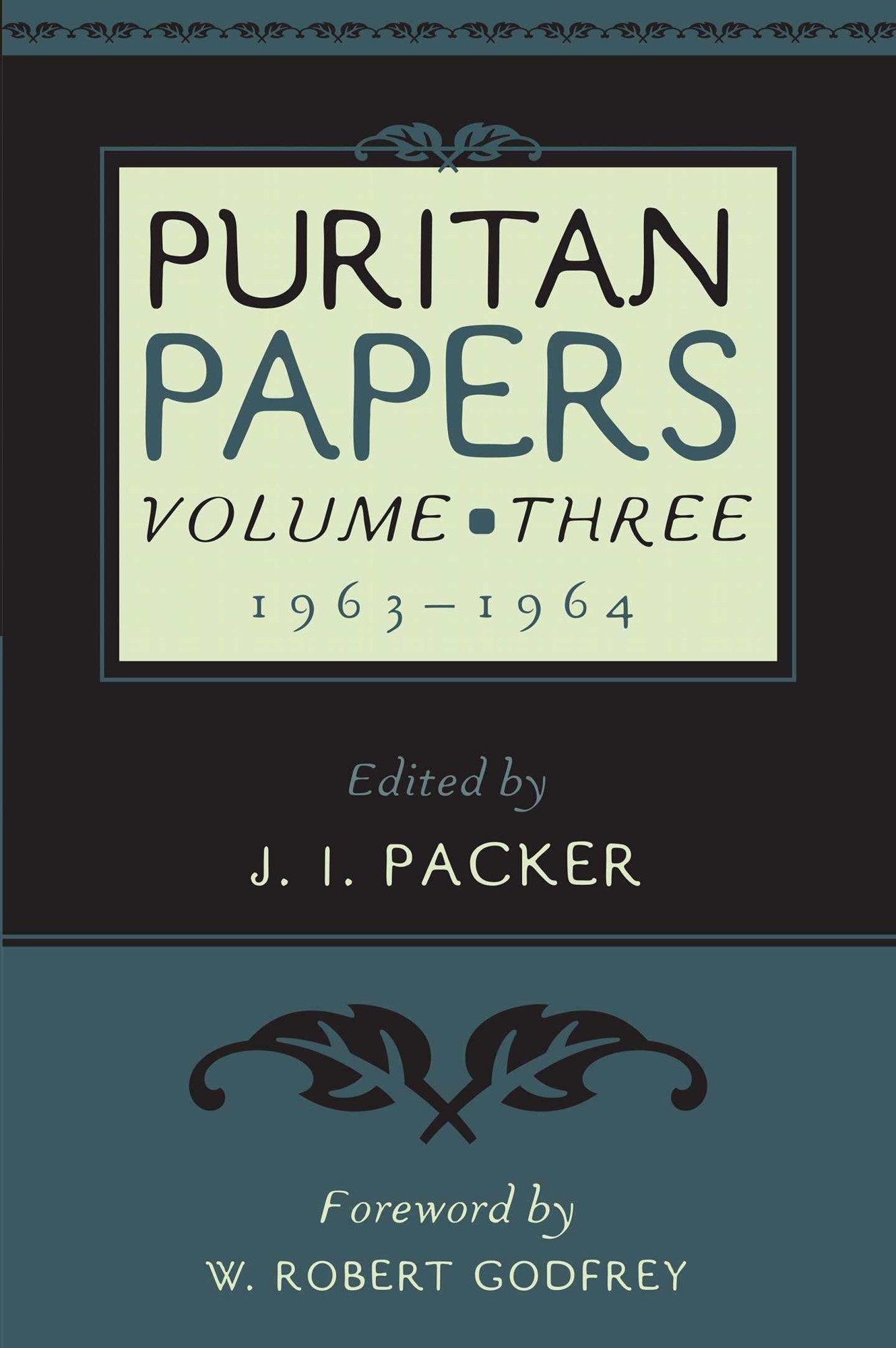 Puritan Papers: 1963-1964