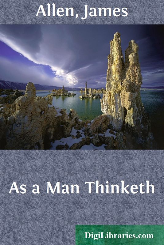 As a Man Thinketh