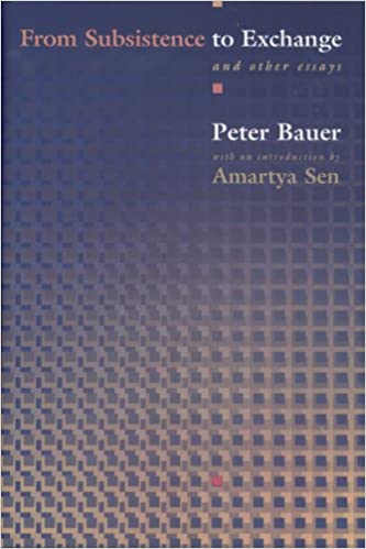 From Subsistence to Exchange and Other Essays (New Forum Books)