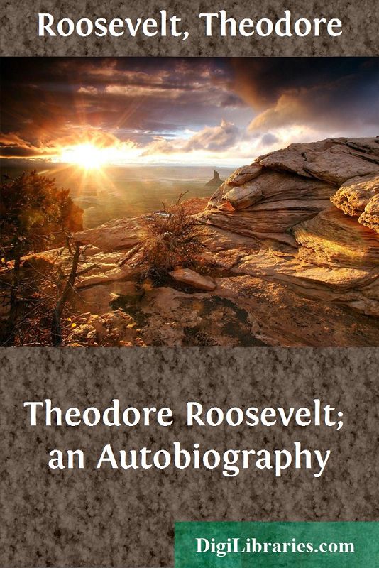 Theodore Roosevelt; an Autobiography