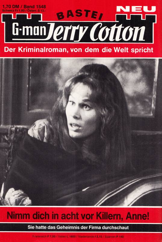 1548 - Nimm dich in acht vor Killern, Anne!