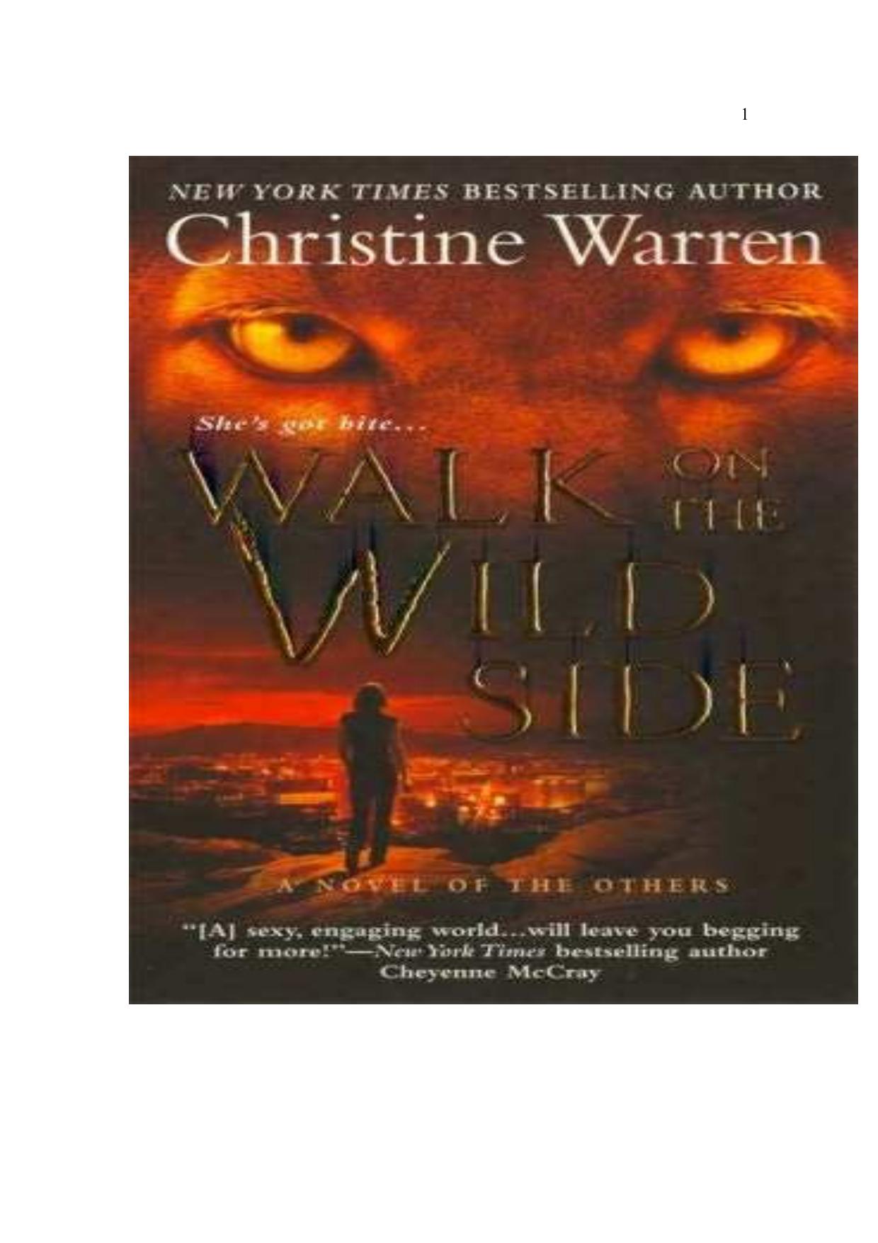 Walk on the Wild Side - Christine Warren - Novel of the Others 5