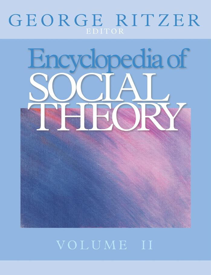 Encyclopedia Of Social Theory Vol 1