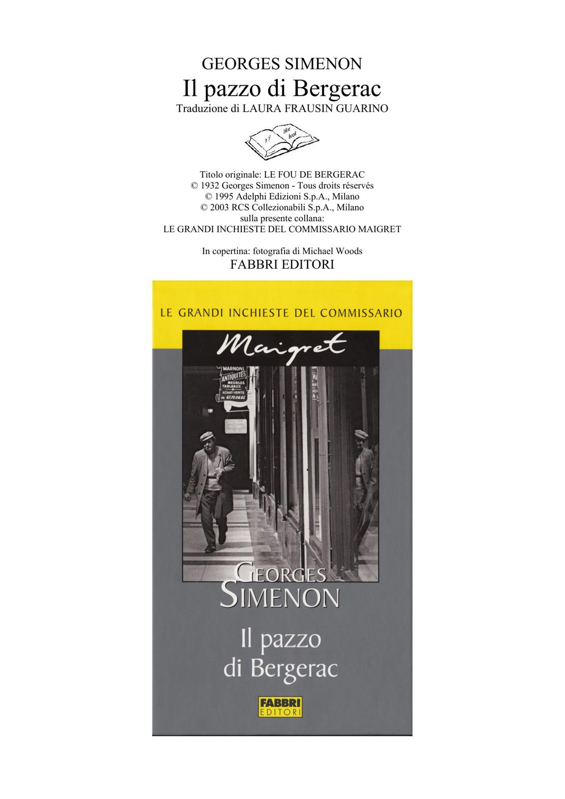 Il pazzo di Bergerac (1932)