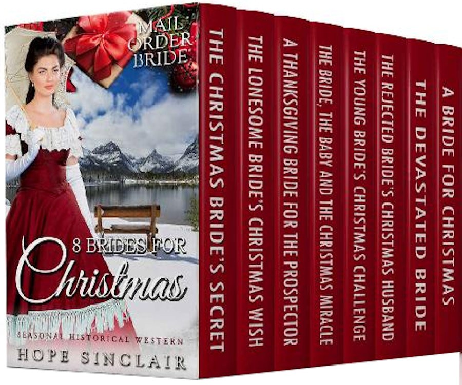 8 Christmas Brides - Seasonal Historical Western [8 Books Box Set]