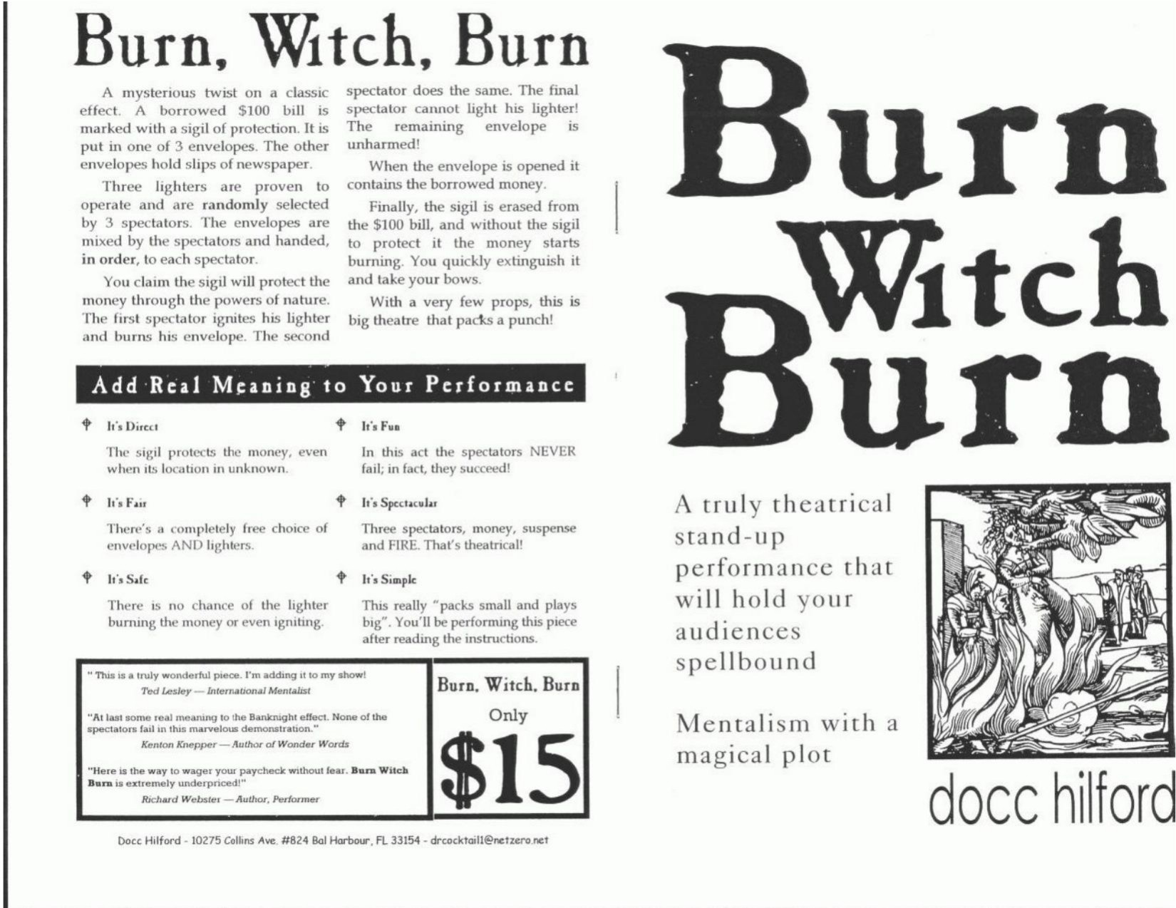 Burn, Witch, Burn