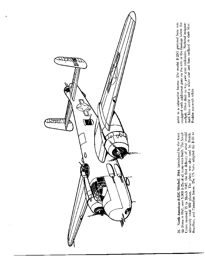 Airplanes of the Second World War Coloring Book (Colouring Books)