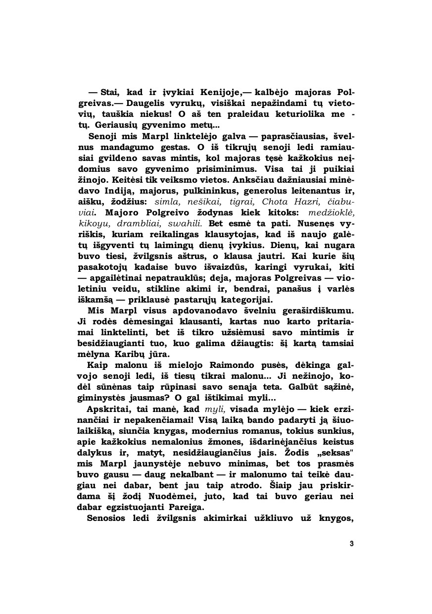 Karibų paslaptis
