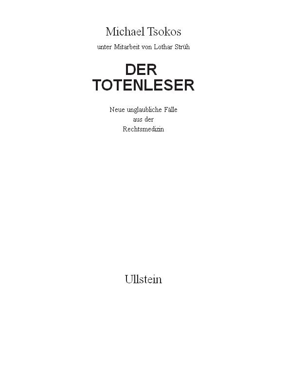 Der Totenleser