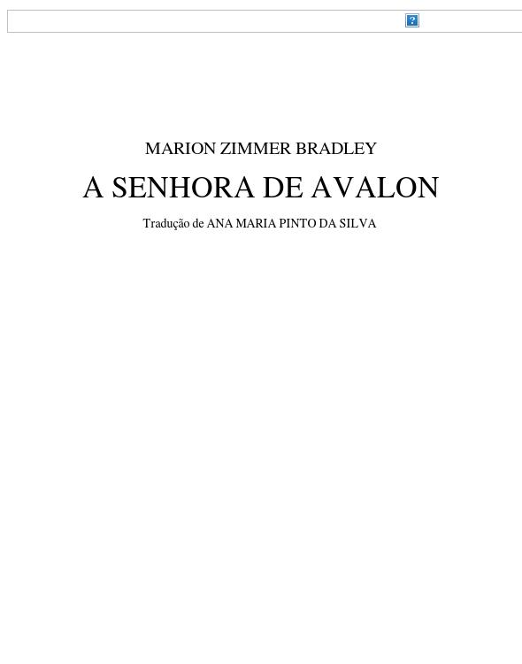 A Senhora de Avalon