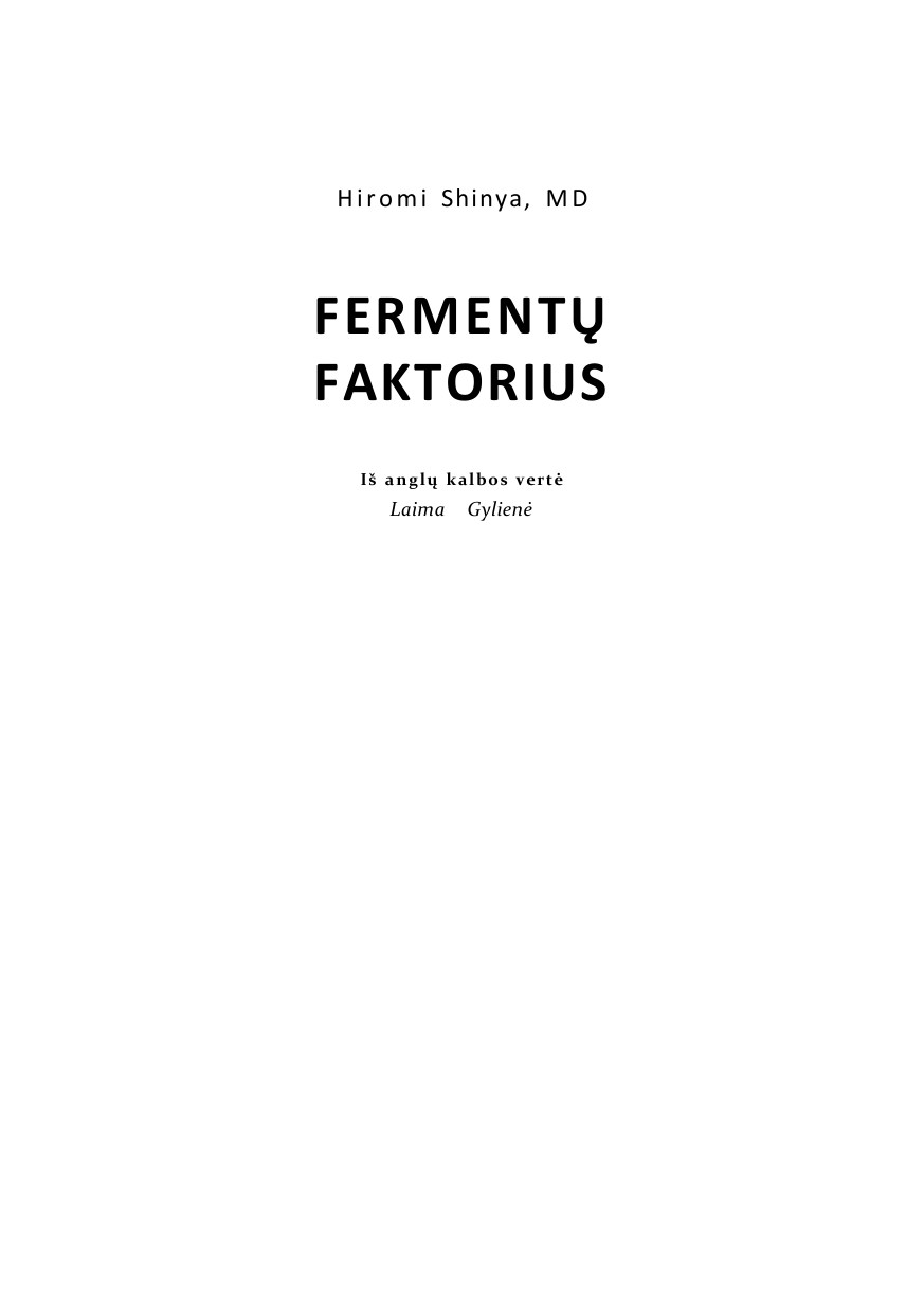 Fermentų faktorius