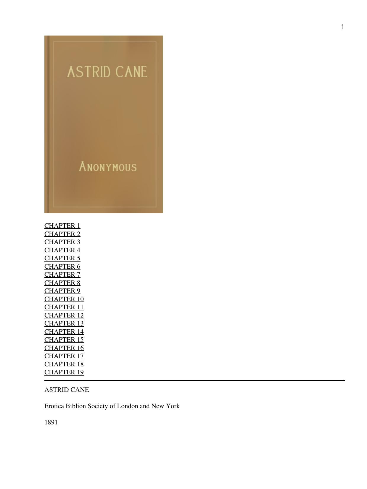 Astrid Cane