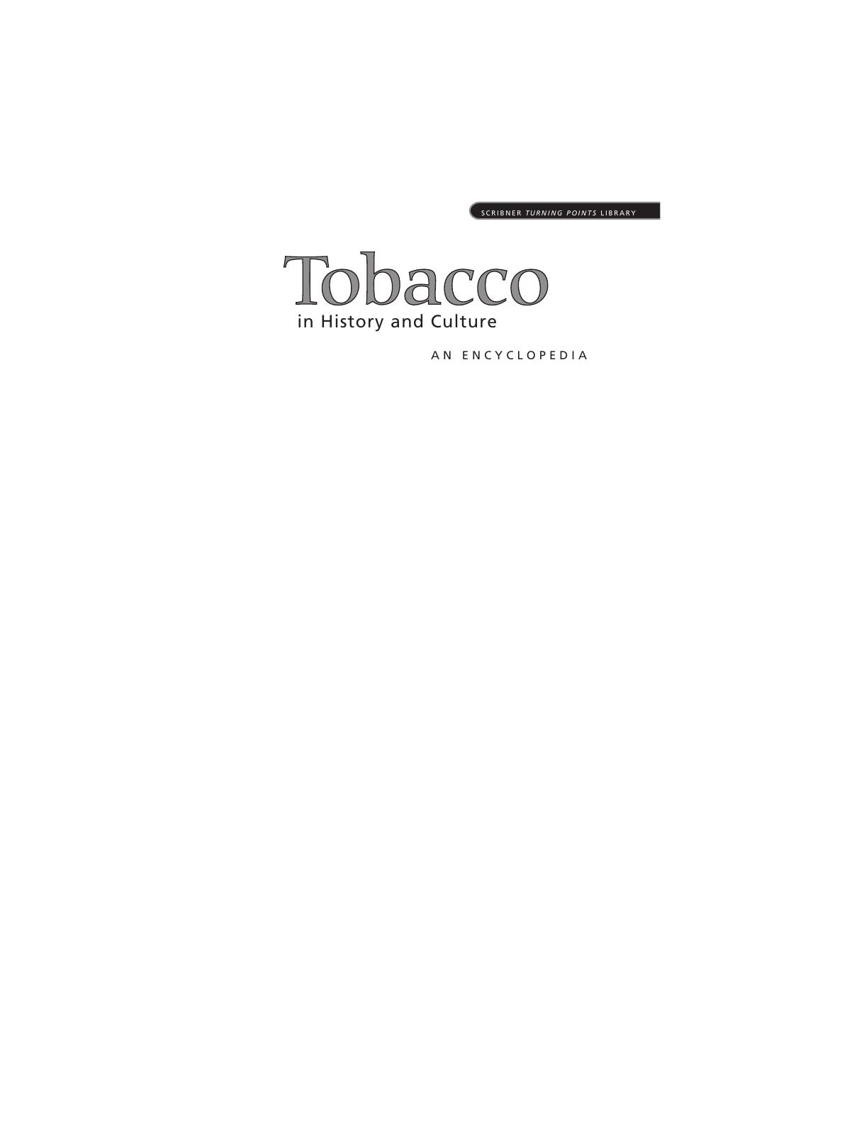 Encyclopedia Of Tobacco Vol 2 Native Americans Zimbabwe