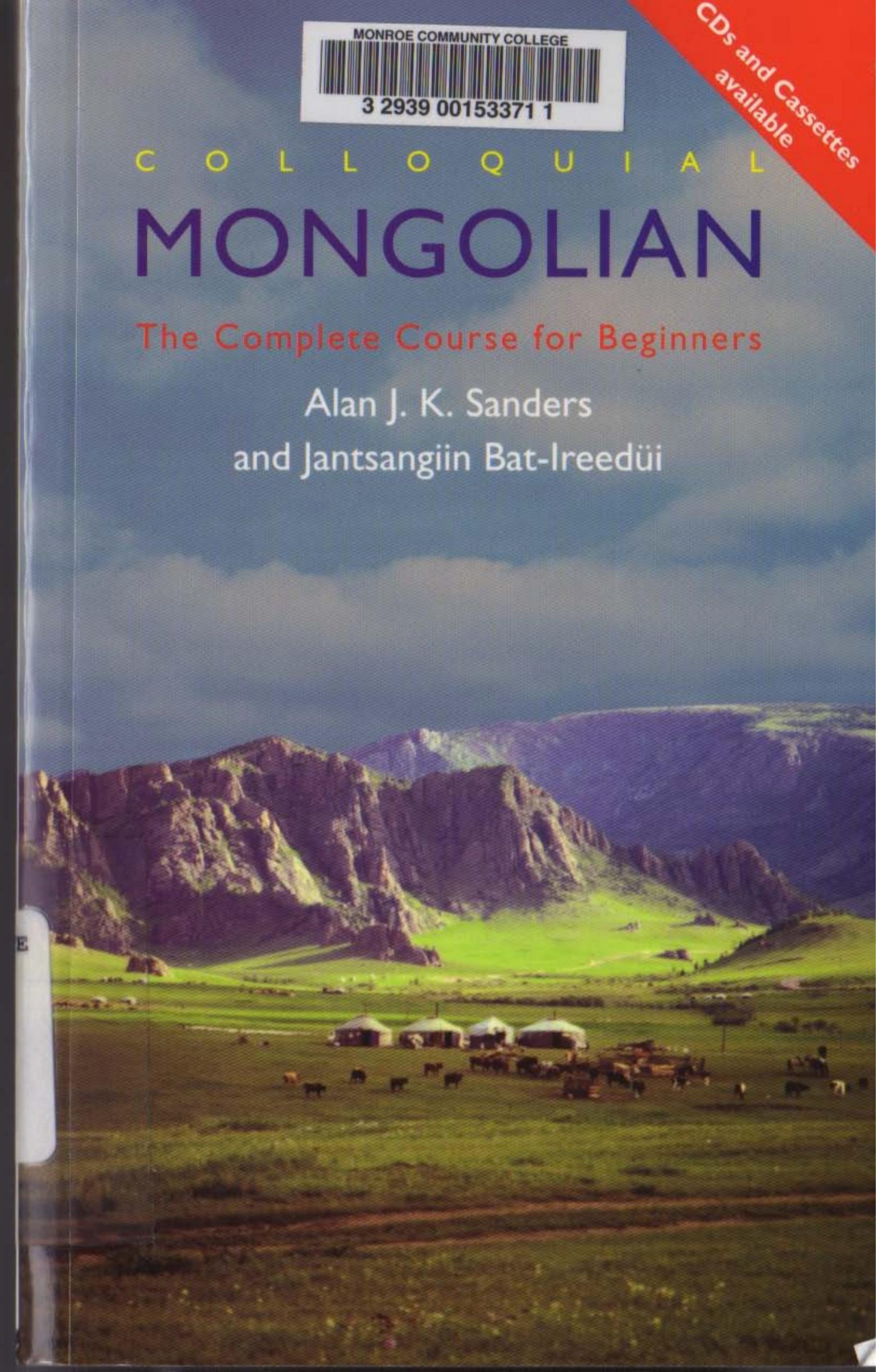 Colloquial Mongolian The Complete Course For Beginners Colloquial Series 1