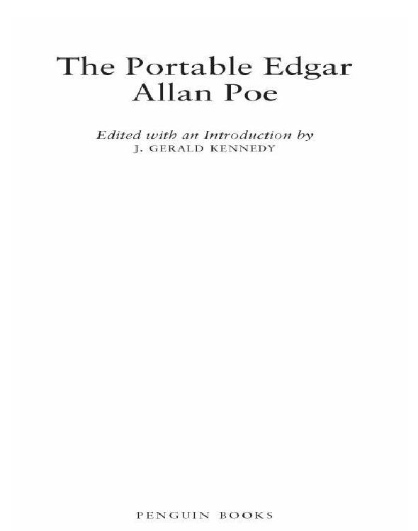 The Portable Edgar Allan Poe