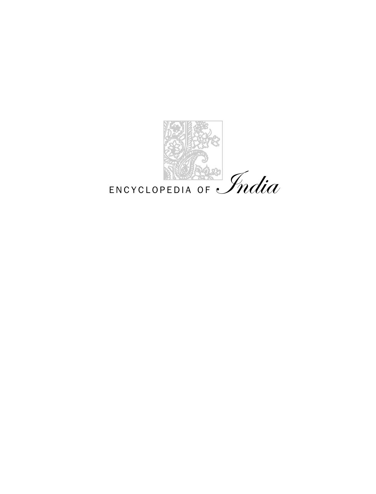 Encyclopedia Of India Vol 4 S Z