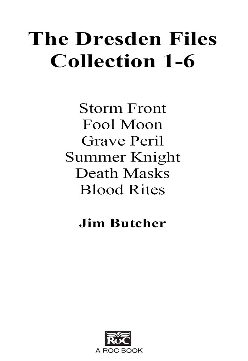 The Dresden Files Collection 1-6