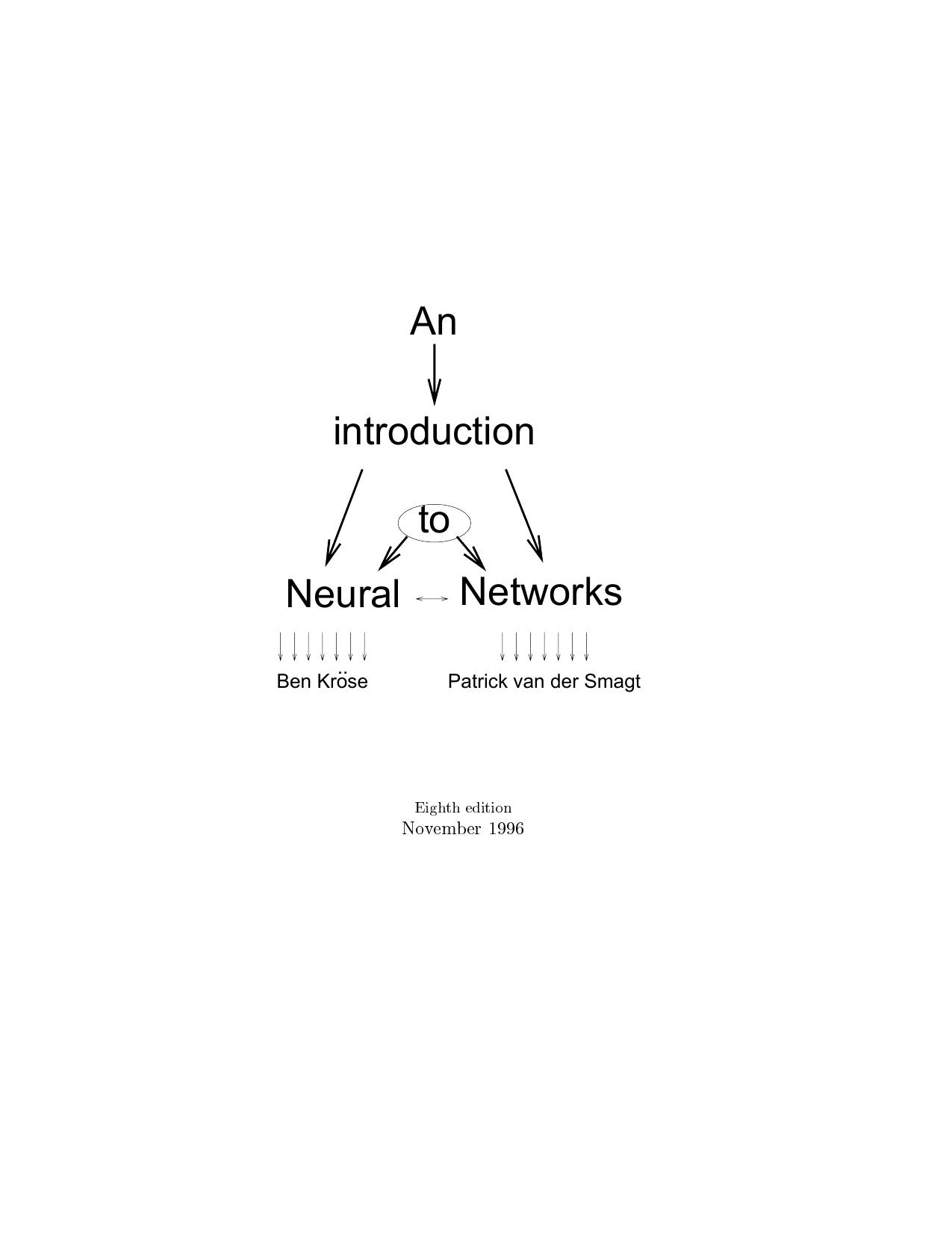 An Introduction To Neural Networks Krose Van Der Smagt