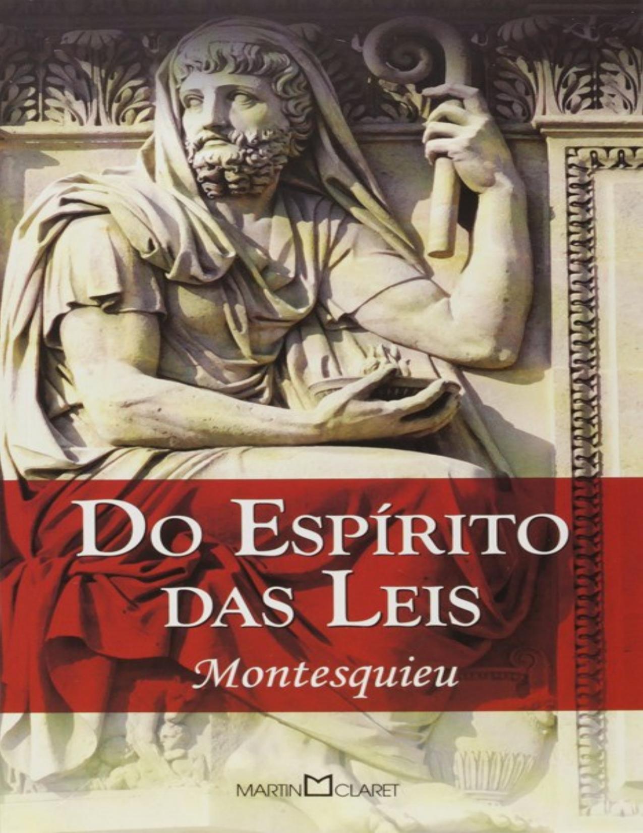 Espírito das Leis - Montesquieu