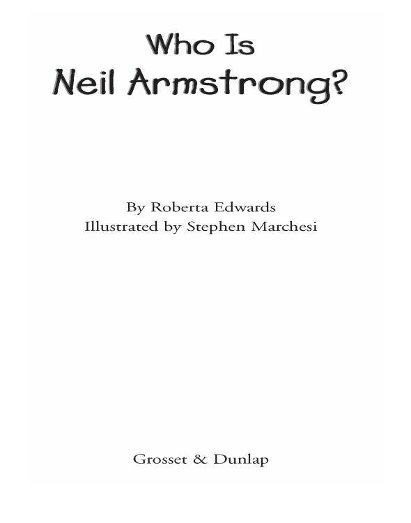 Who Is Neil Armstrong?