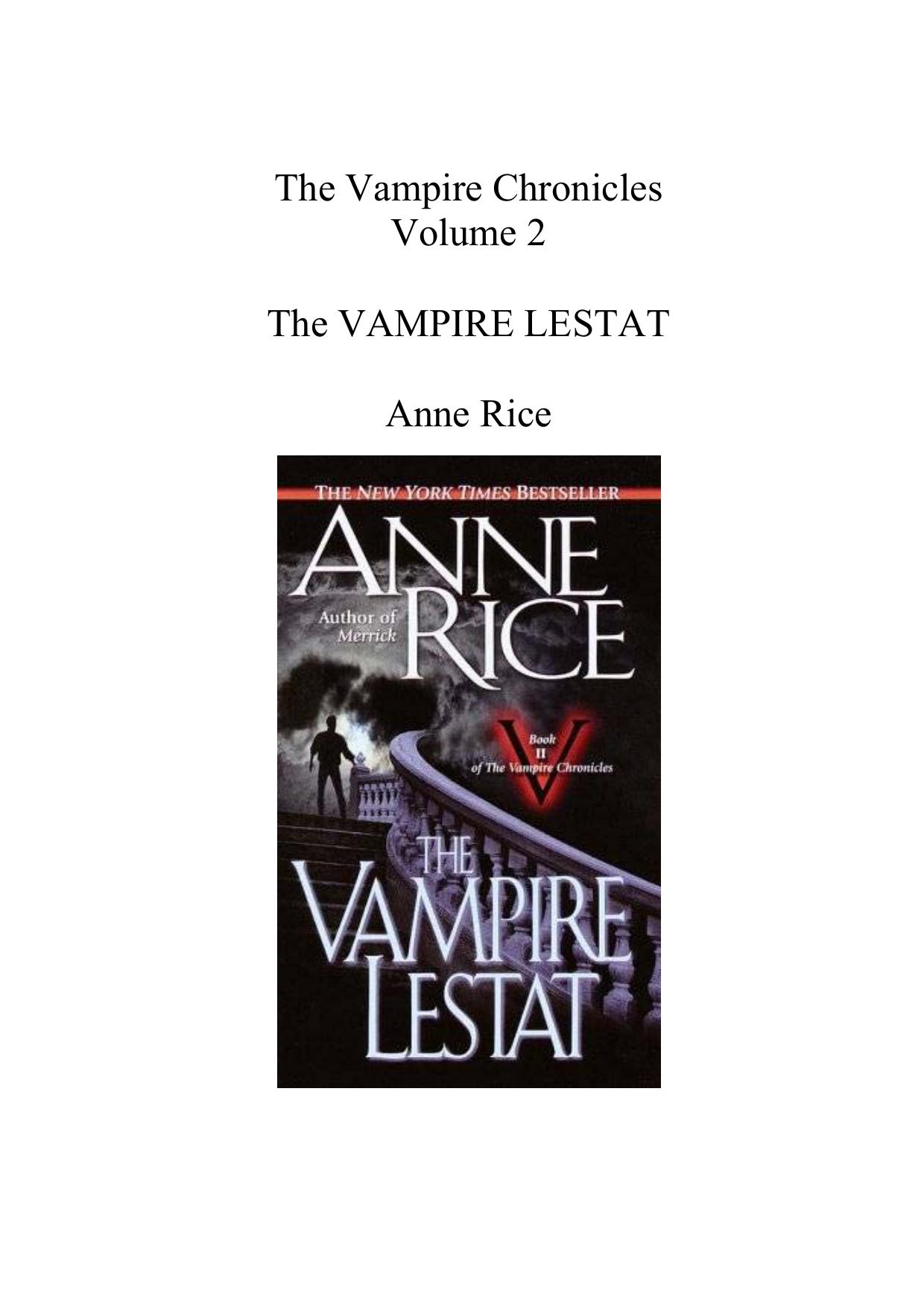 The Vampire Lestat