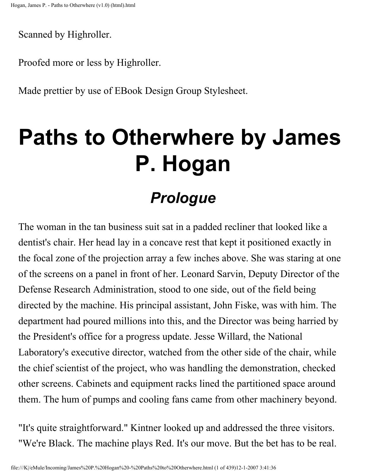 Hogan, James P. - Paths to Otherwhere (v1.0) (html).html