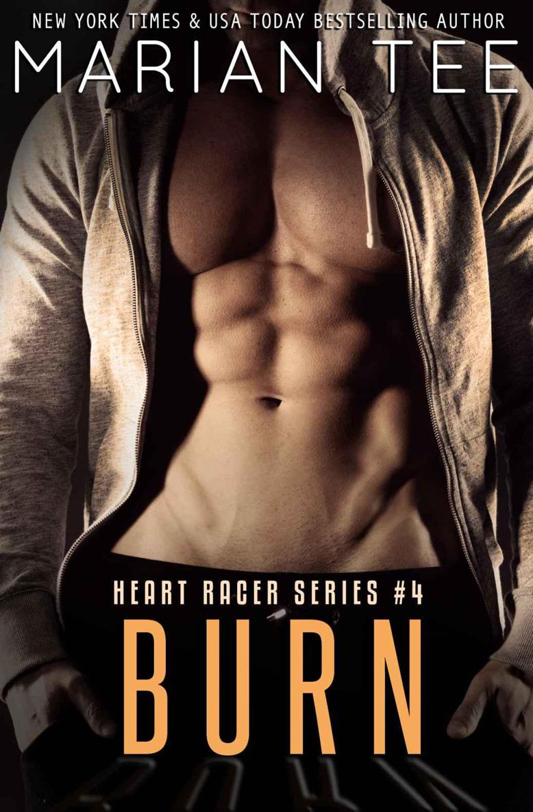 Burn: Heart Racer College Biker Romance Series