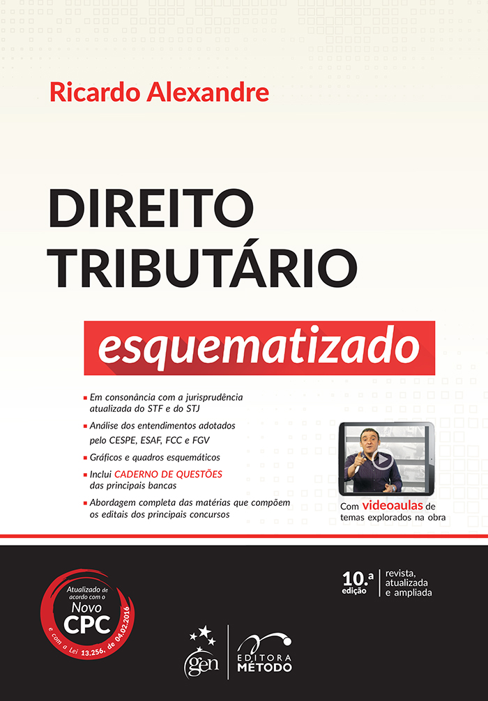 Direito Tributário – esquematizado, 10.ª edição