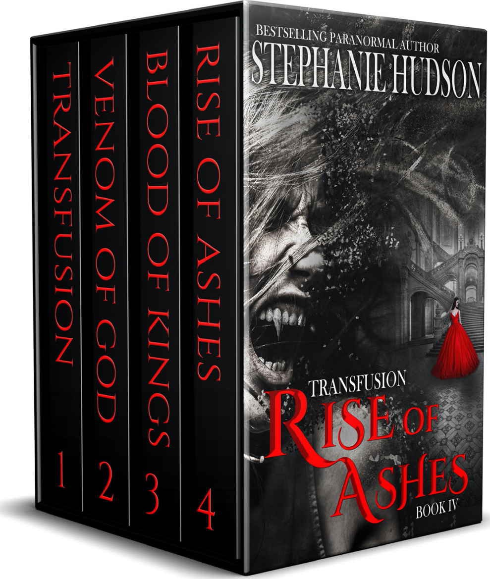 Transfusion Saga A Vampire King Paranormal Romance: Books 1 to 4 (Transfusion Saga Box Set)