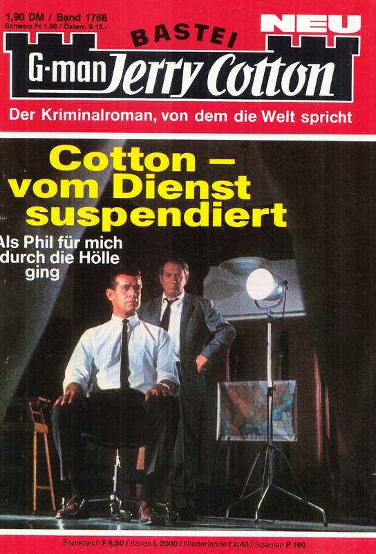 1768 - Cotton - vom Dienst suspendiert