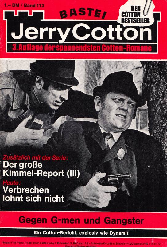 0155 - Gegen G-men und Gangster