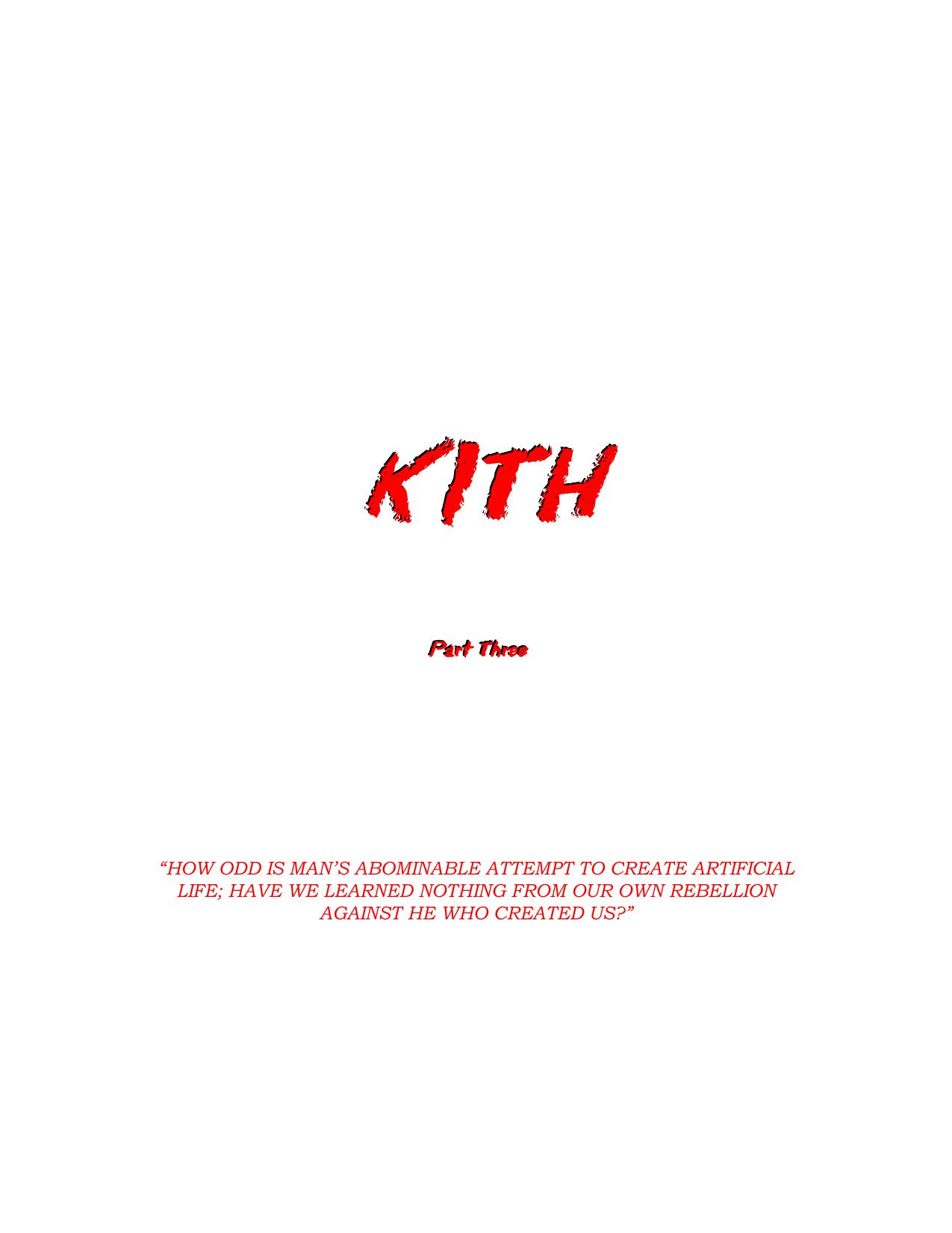 KITH - Book 3