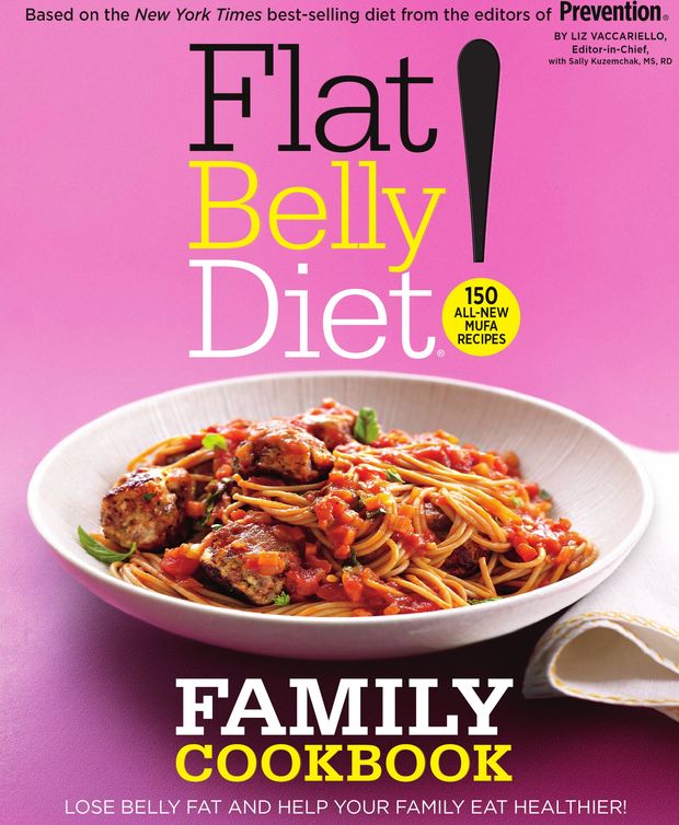 Flat Belly Diet! Family Cookbook - Lose Belly Fat and Help Your Family Eat Healthier