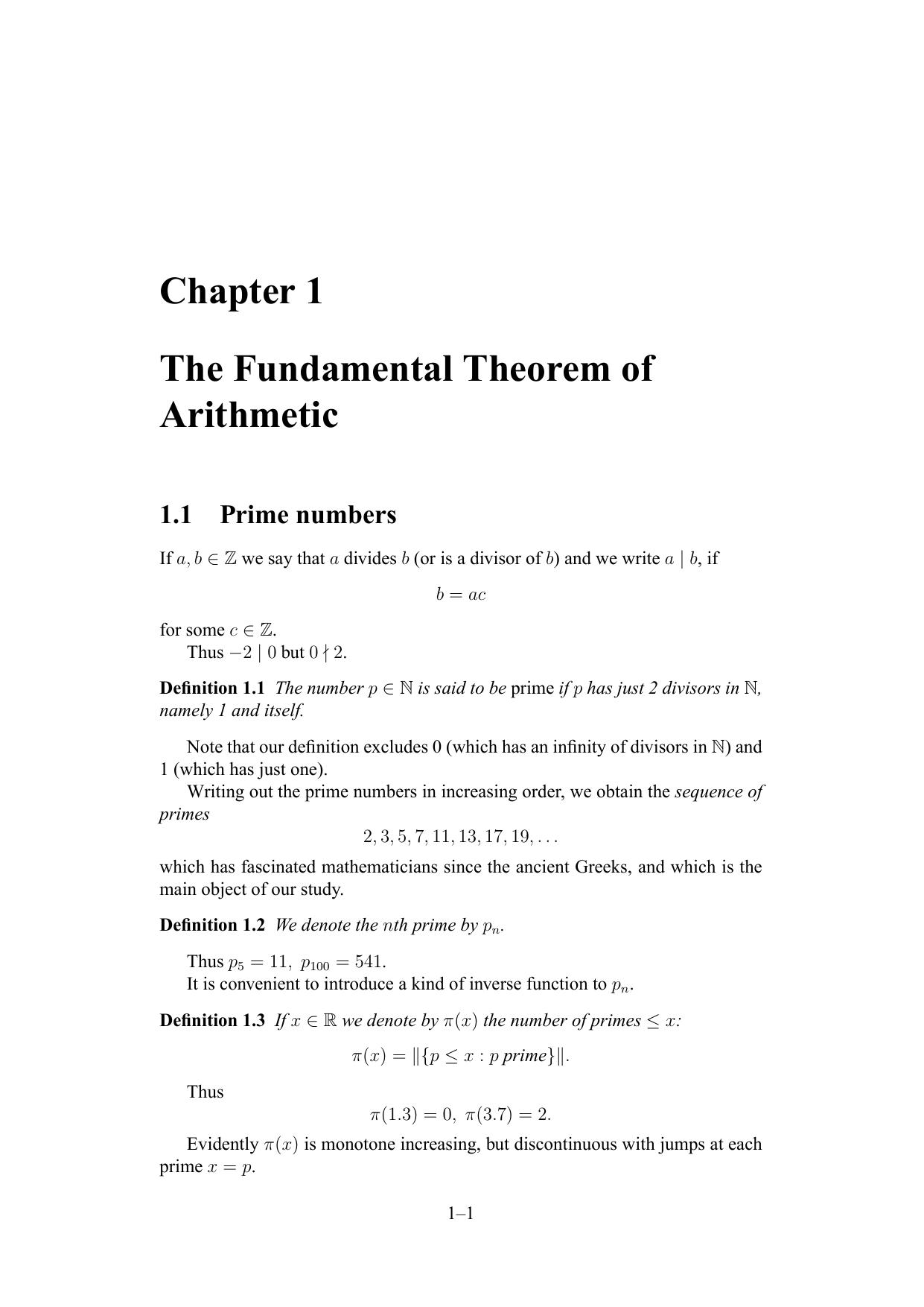 Elementary Number Theory And Primality Tests Ln