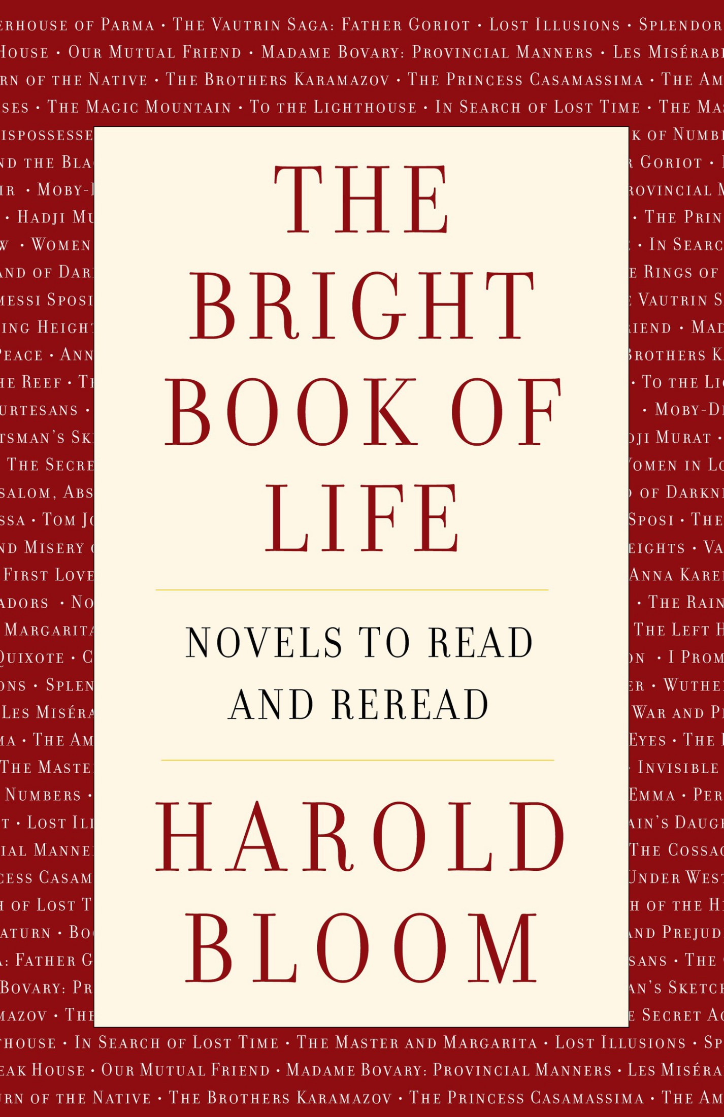 Bright Book of Life : Novels to Read and Reread (9780525657279)