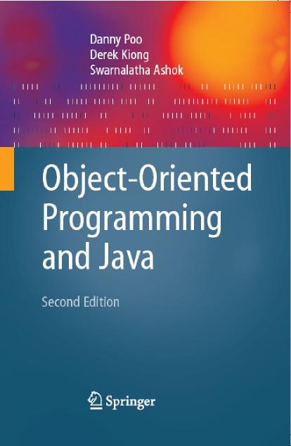 Poo Kiong Ashok Object Oriented Programming and Java 2010