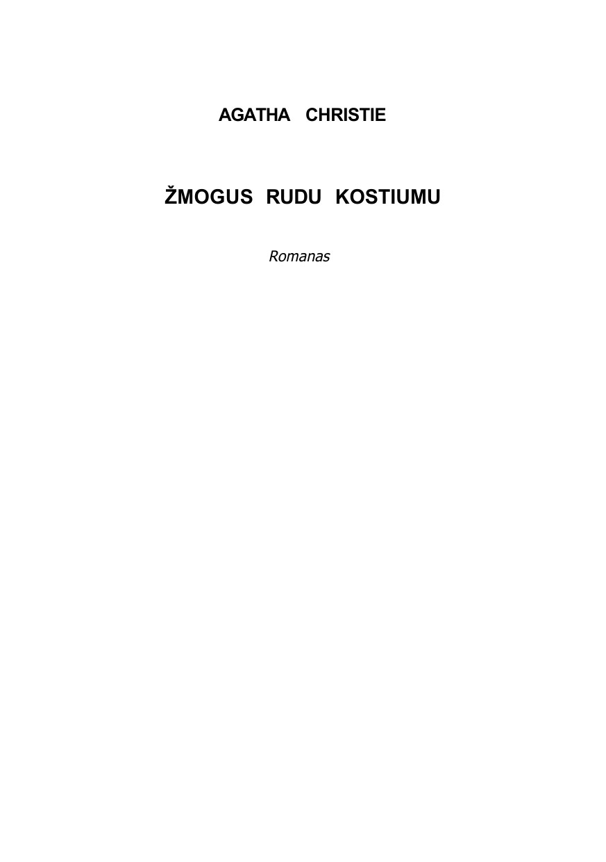 Žmogus rudu kostiumu