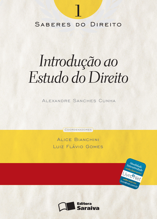 Introdução ao Estudo do Direito - Vol. 1