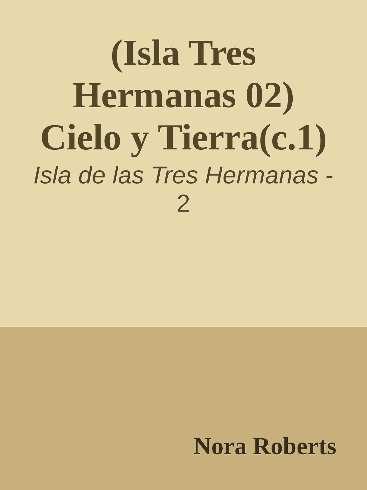 (Isla Tres Hermanas 02) Cielo y Tierra(c.1)