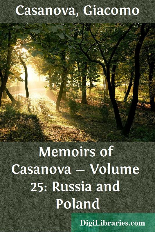 Memoirs of Casanova — Volume 25: Russia and Poland