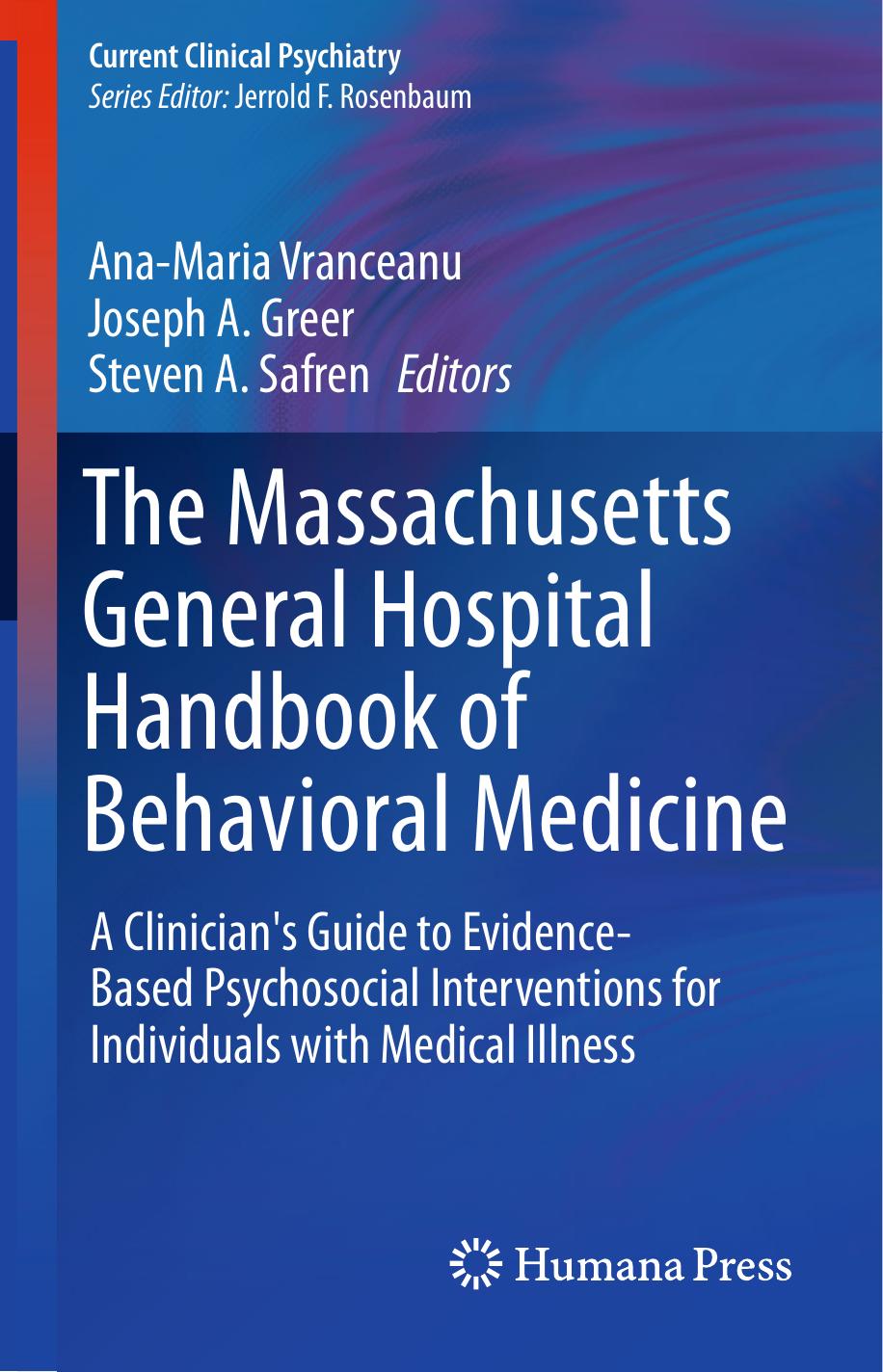 The Massachusetts General Hospital Handbook Of Behavioral Medicine