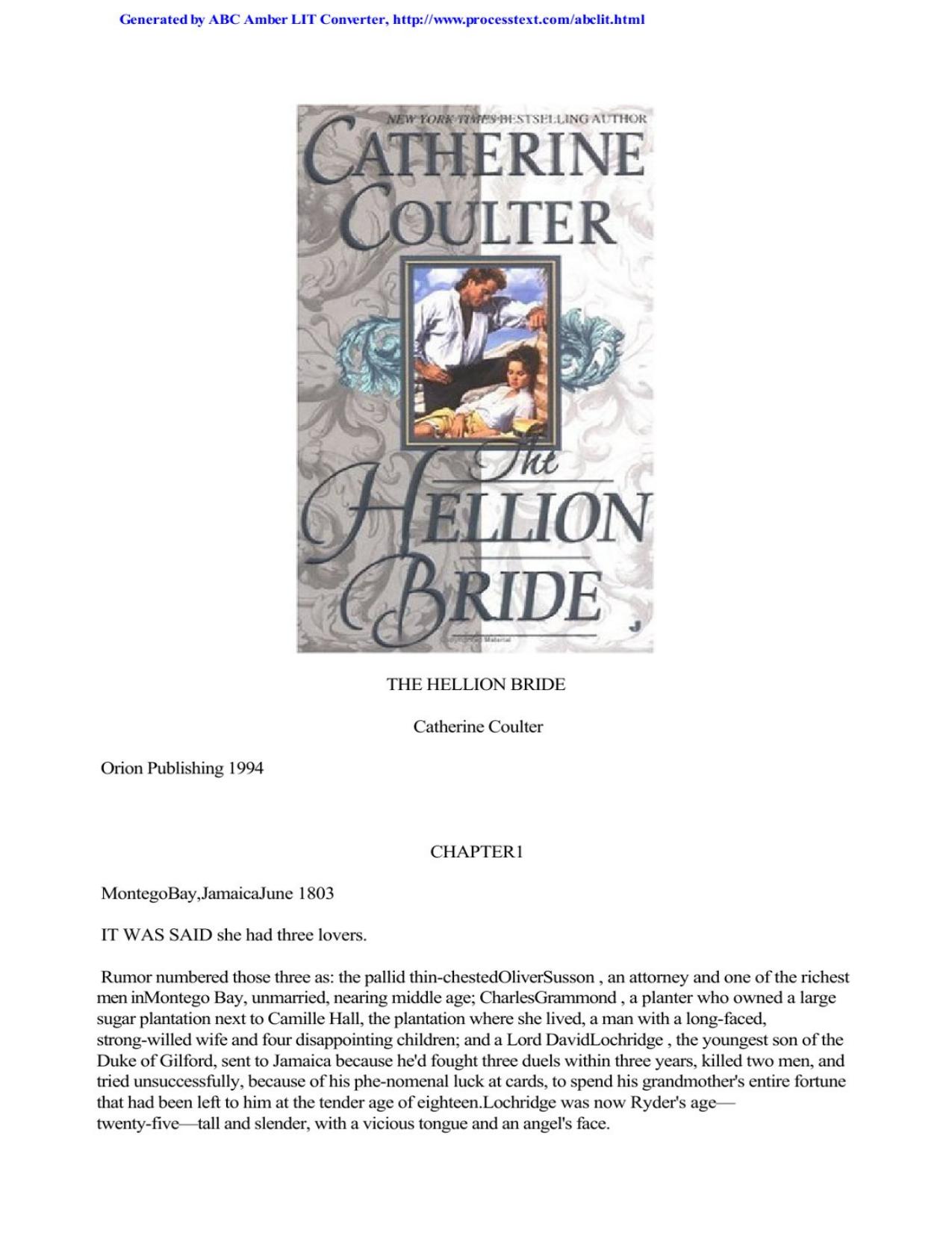 The Hellion Bride - Bride 02