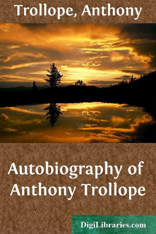 Autobiography of Anthony Trollope