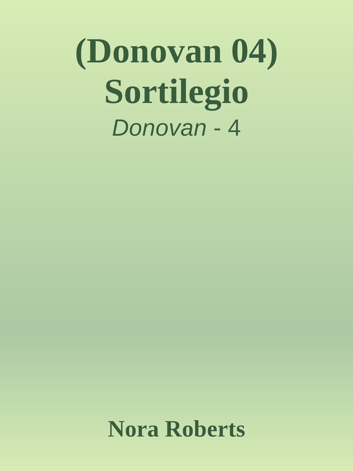 (Donovan 04) Sortilegio