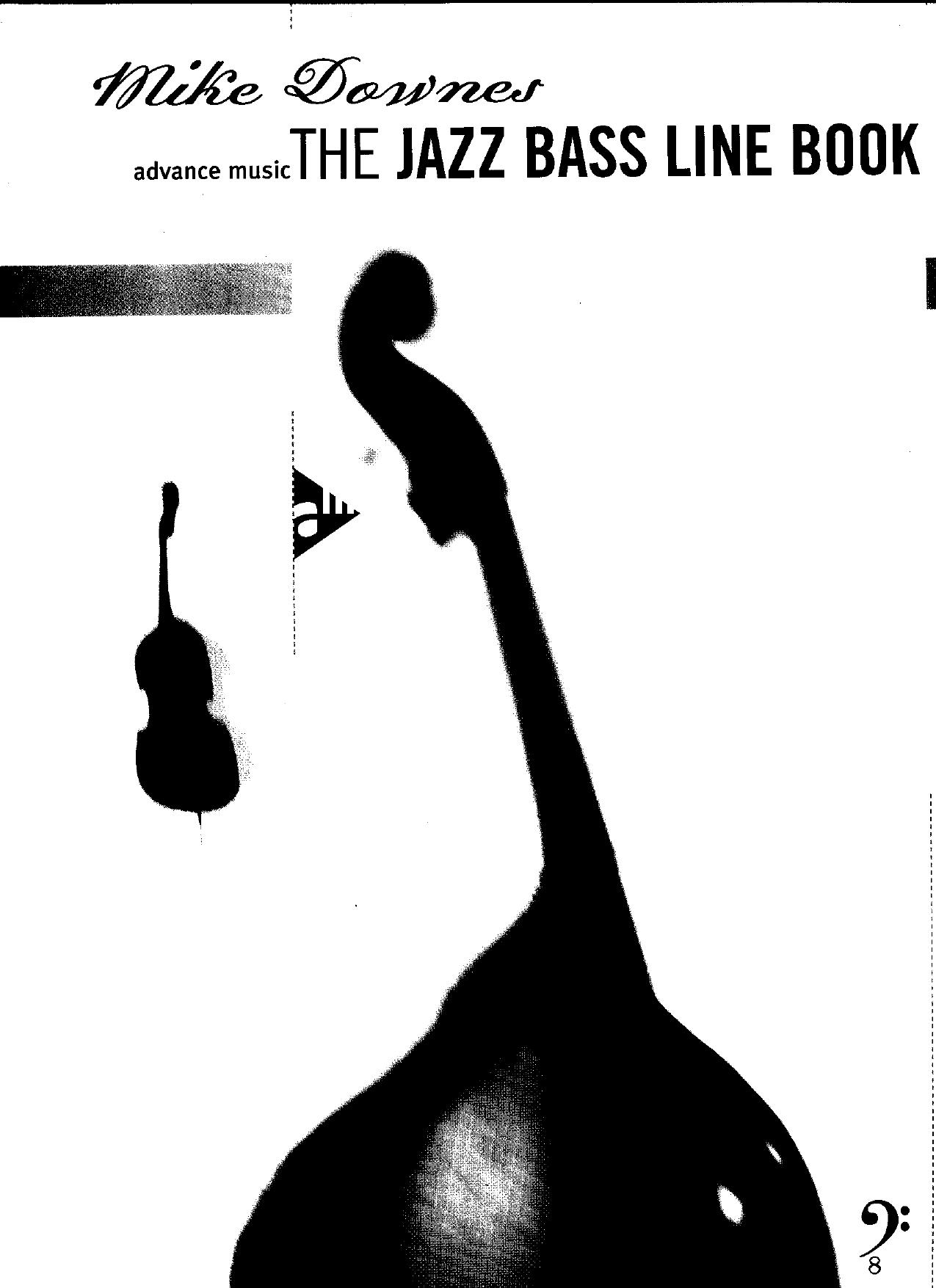 Downes Mike The Jazz Bass Line Book