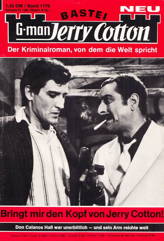 1176 - Bringt mir den Kopf von Jerry Cotton!