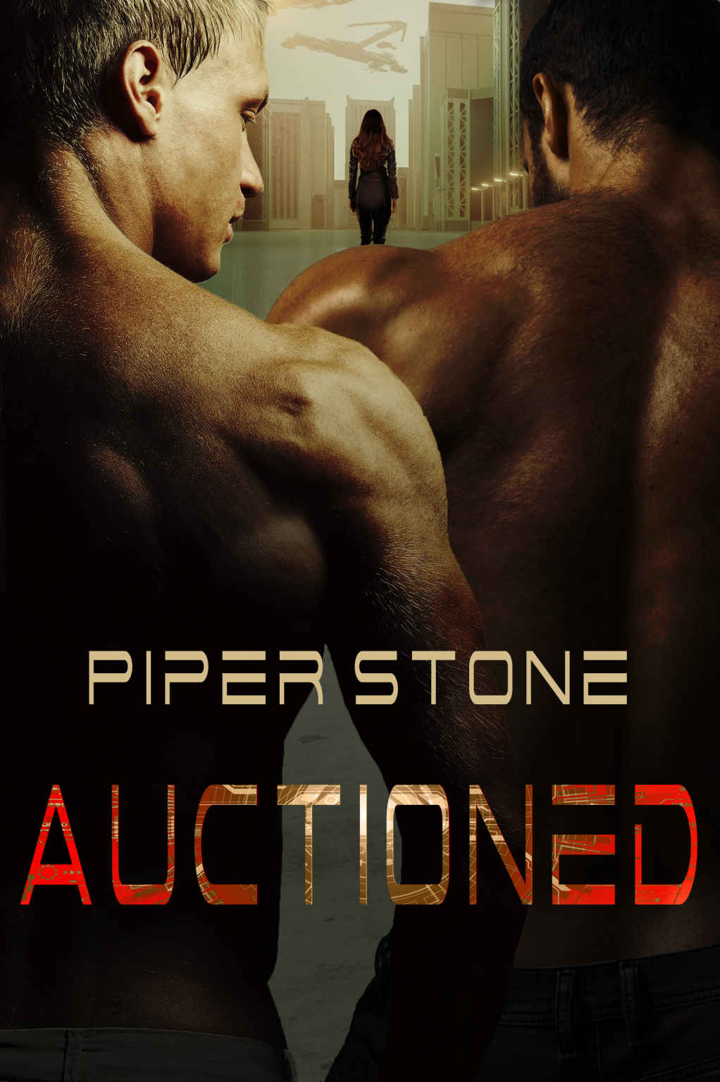 Auctioned: A Dark Sci-Fi Menage Romance