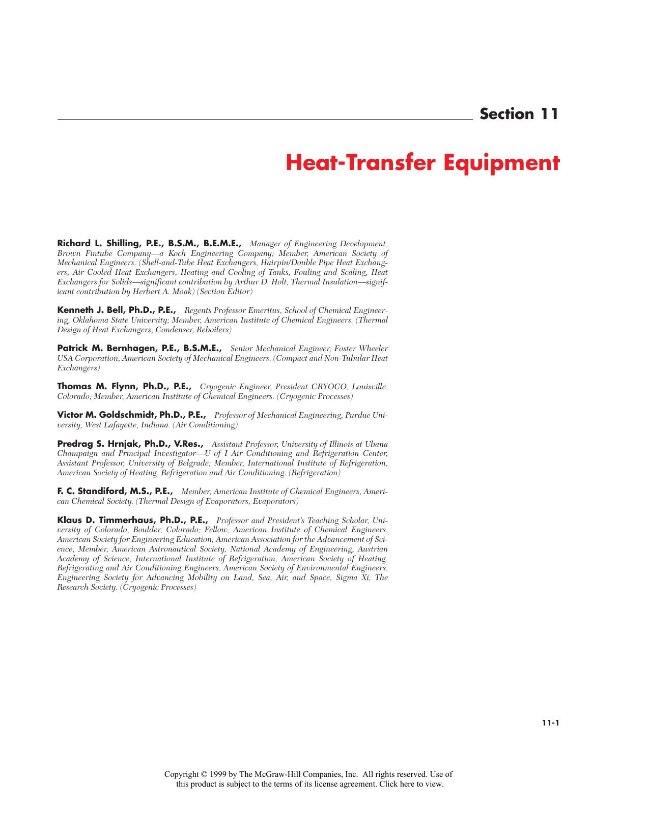 Heat-Transfer Equipment